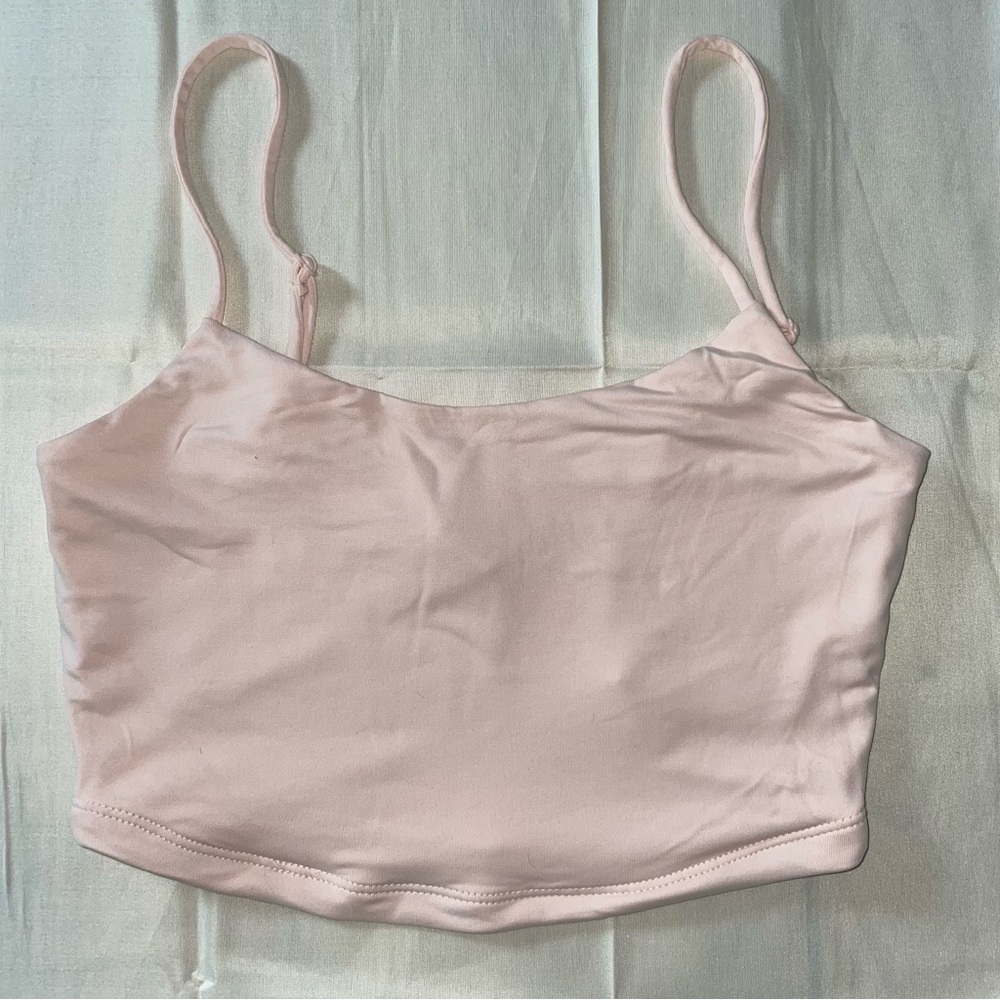F21 Pale Pink Sports Bra